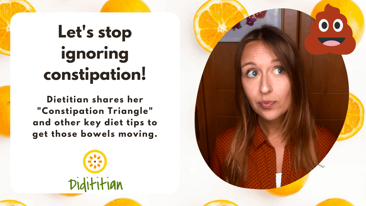 Lets stop ignoring constipation! Dietitian shares her 